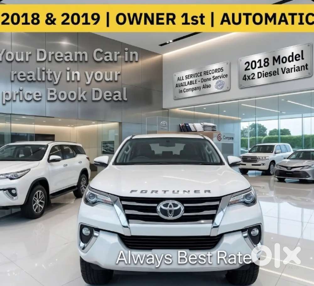 Toyotafortuner110000 Kmdriven And All Service Recordswithspecialgift