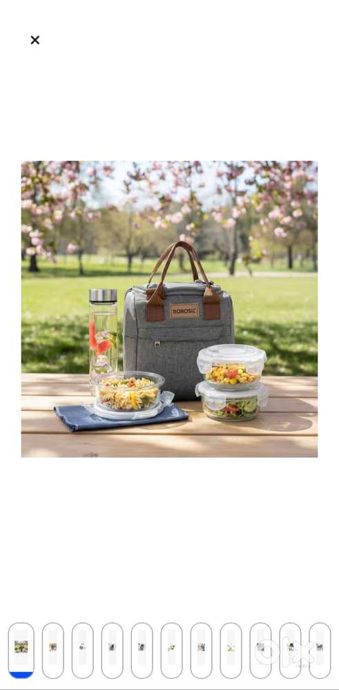 MRP. 2305/- Borosil Brand new lunch box