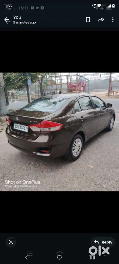 Maruti Suzuki Ciaz 2015 Cng & Hybrids 95000 Km Driven