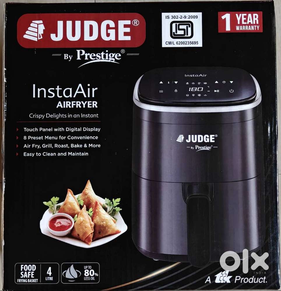 Prestige Judge InstaAir Digital 4L Air Fryer &ndash; Brand New Seal Pack