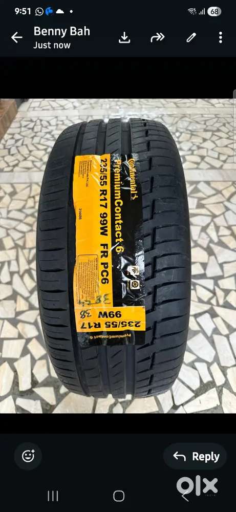 Continental Tyres & Alkot Wheels