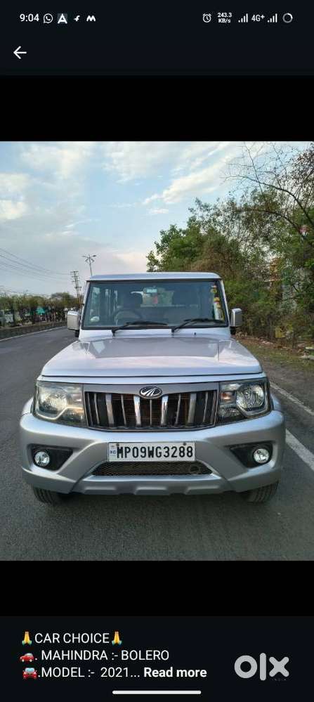 Mahindra Bolero B6 (o), 2021, Diesel
