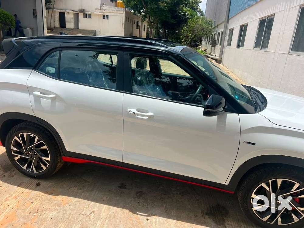Creta N Line N8 Dct White Dual Tone