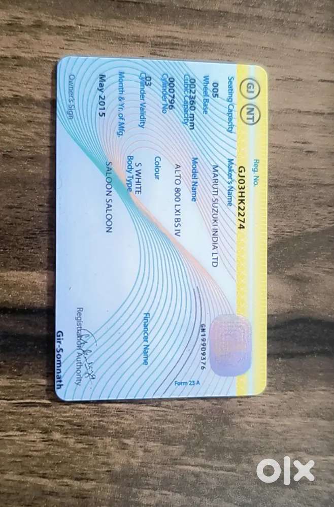 Maruti Suzuki Alto 800 2015 Cng & Hybrids Well Maintained