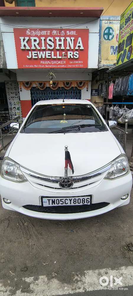 Toyota Etios 2011 Petrol 138000 Km Driven
