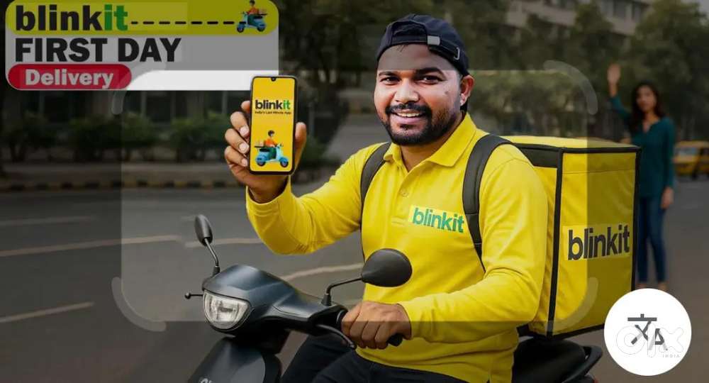 Wanted part or full time blinkit grocery delivery boys freshers apply