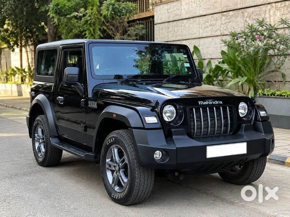 Mahindra Thar Lx Hard Top – 2023  Black  46,000 Km