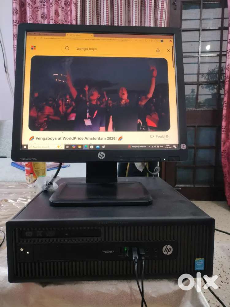 HP ProDesk 600 G1 Desktop Full Set - Core i3, 4GB RAM, 500GB HDD + 17