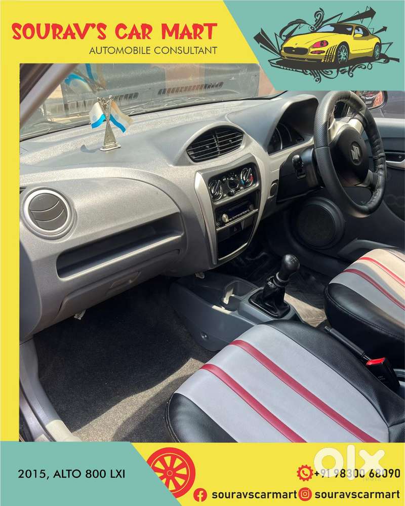 Maruti Suzuki Alto 800 2012-2016 Lxi, 2015, Petrol