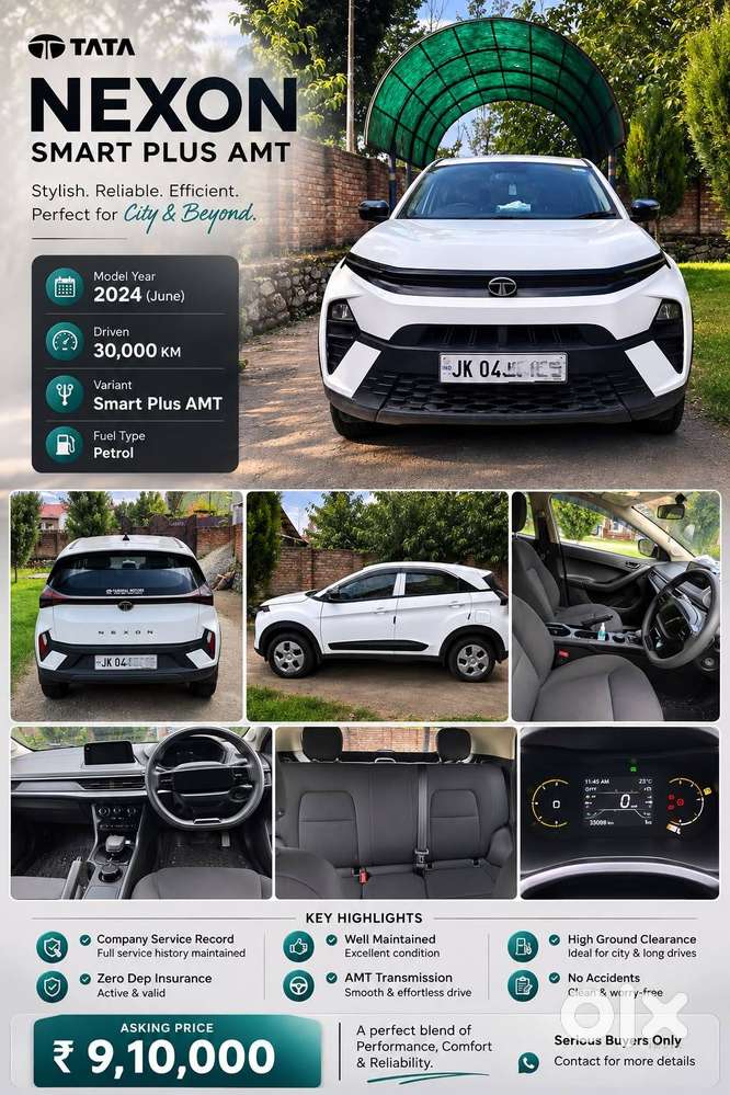 Tata Nexon 2024 Petrol Well Maintained