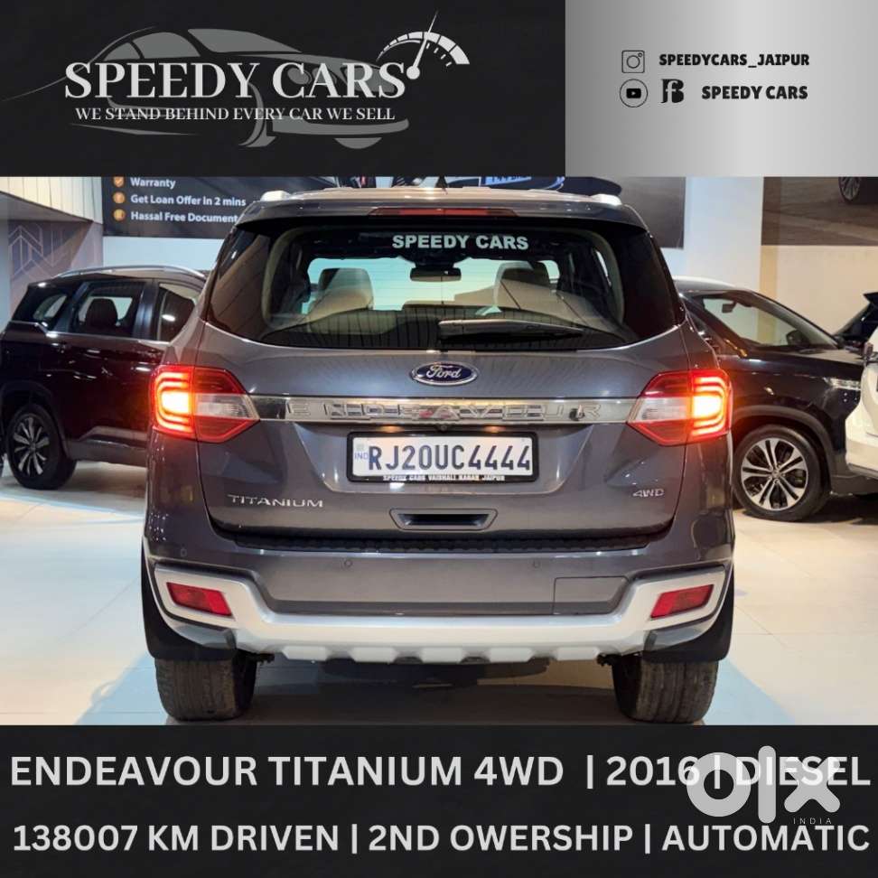 Ford Endeavour 3.2 Titanium 4x4 At, 2016, Diesel
