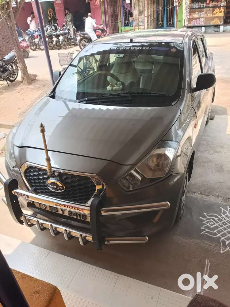 Datsun Go Plus 7seater, Silver Grey Color, Single Owner.