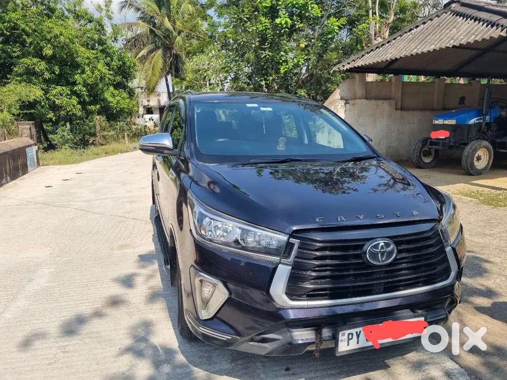 [py Registered]toyota Innova Crysta 2021 Diesel 67000 Km Driven