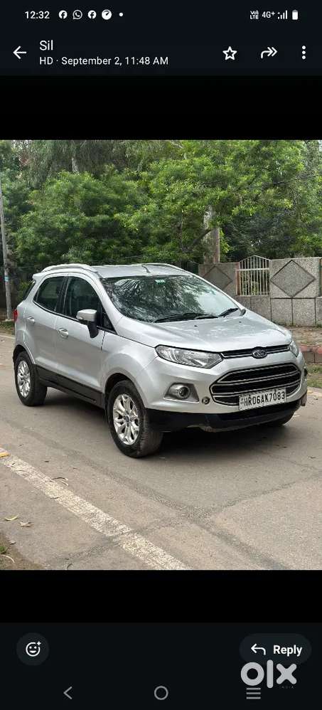 Ford Ecosport 2016 Diesel 89000 Km Driven