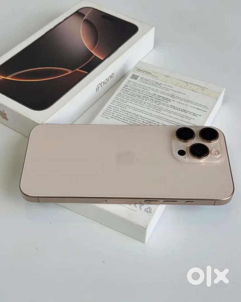 APPLE IPHONE 16PROMAX BOX BILL PHONE CONDITION AS EXCILLENT, ALL COLOR