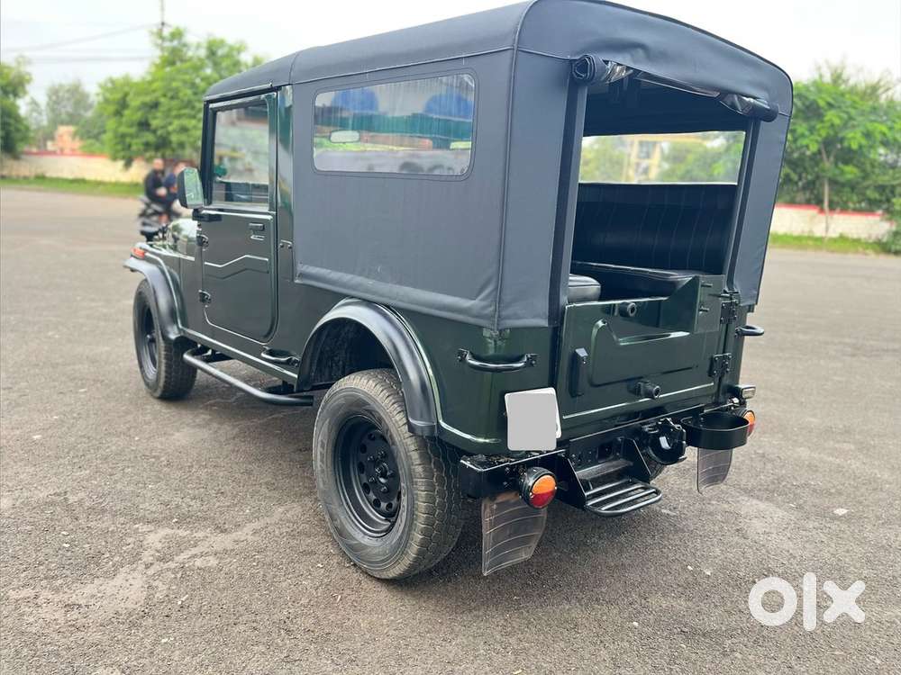 Excellent Mahindra Mm550 4x4 Army Jeep, 2000, Power Steering