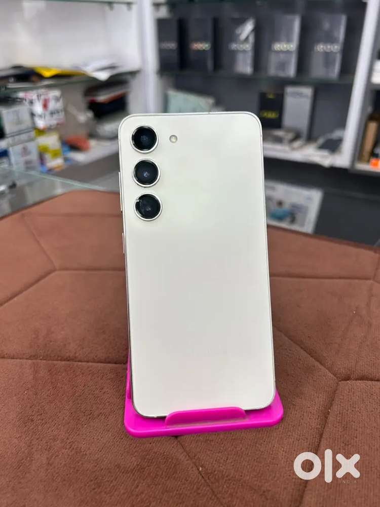 Samsung Galaxy S23 256GB White  SIM  EMI Available  No Warranty