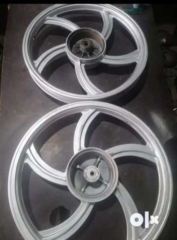 Yamaha rx 100 alloy wheel hotsell