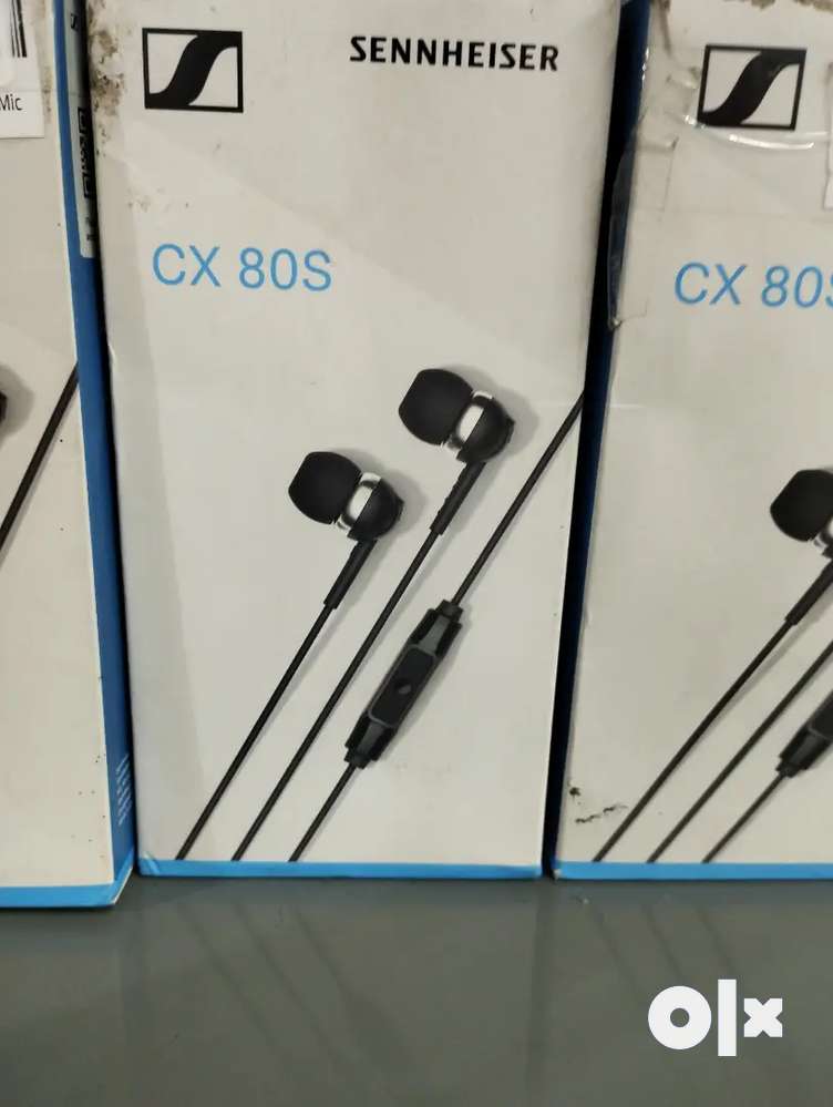 Sennheiser cx 80s in ear earphone with mic hot sale