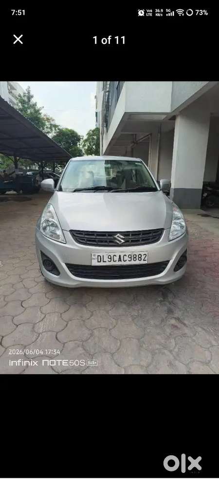 Maruti Suzuki Dzire 2014 Lxi Cng On Paper