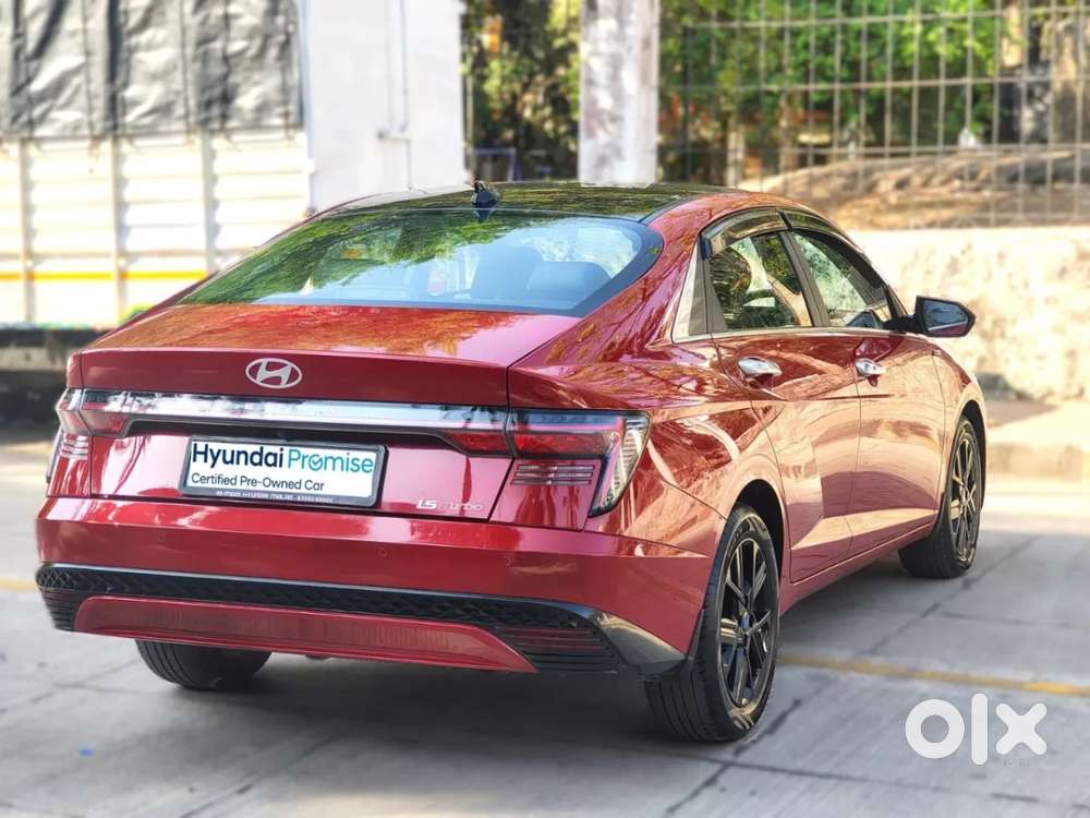 Hyundai Verna Sx (o) 1.5 Turbo Petrol Dct, 2023, Petrol