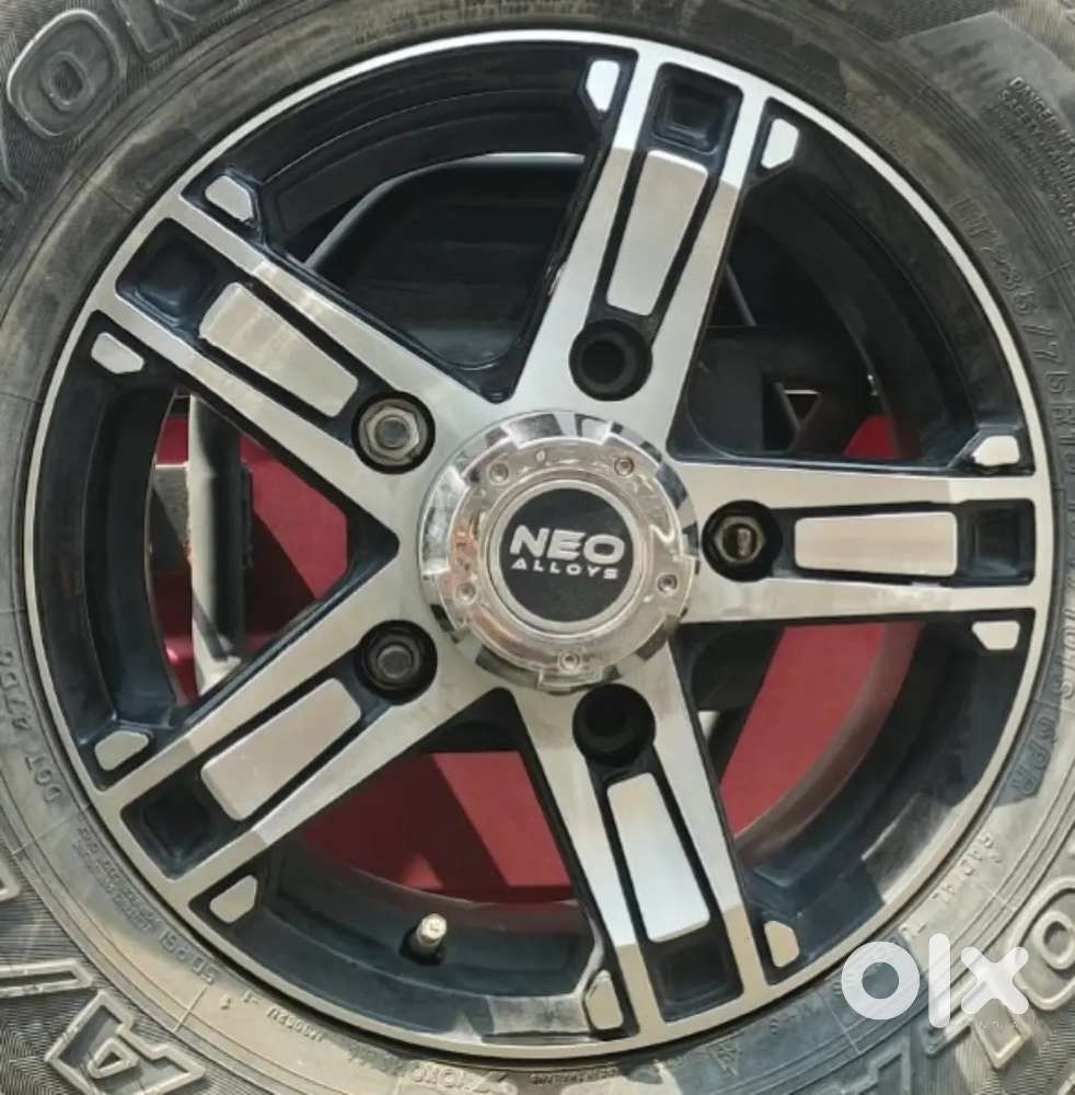 15 inch alloy wheel for Bolero (New condition, 05 Nos) - Spare Parts in ...