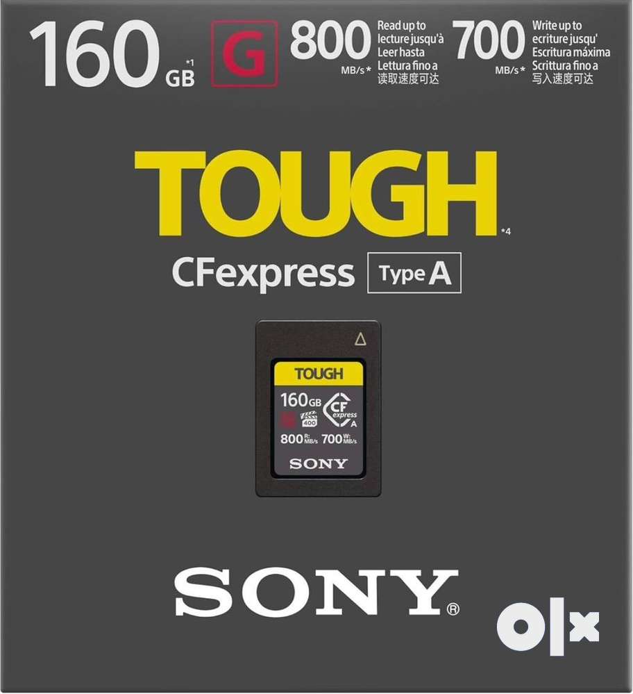 Sony CEA-G160T 160GB Hi Speed CFexpress Type A Memory Card