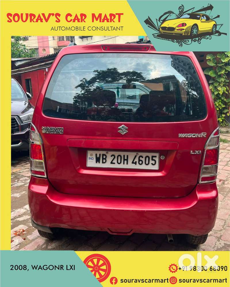 Maruti Suzuki Wagon R Lxi, 2008, Petrol