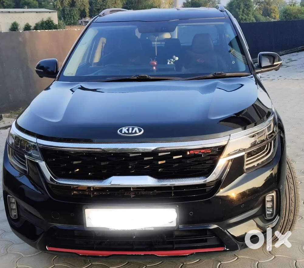 Kia Seltos 2021 Automatic Diesel Black Beauty Well Maintained