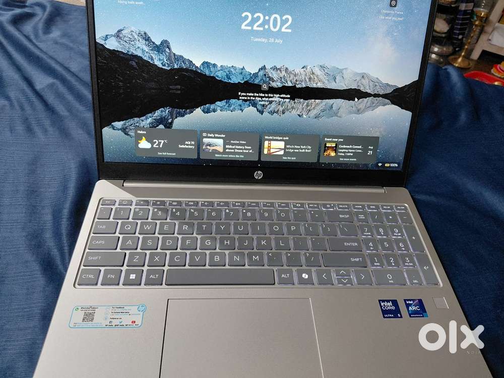 HP 15.6 | Core Ultra 5 | 16GB RAM | 512GB SSD | Intel Arc