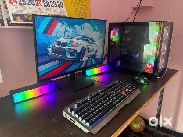 Gaming pc with all set