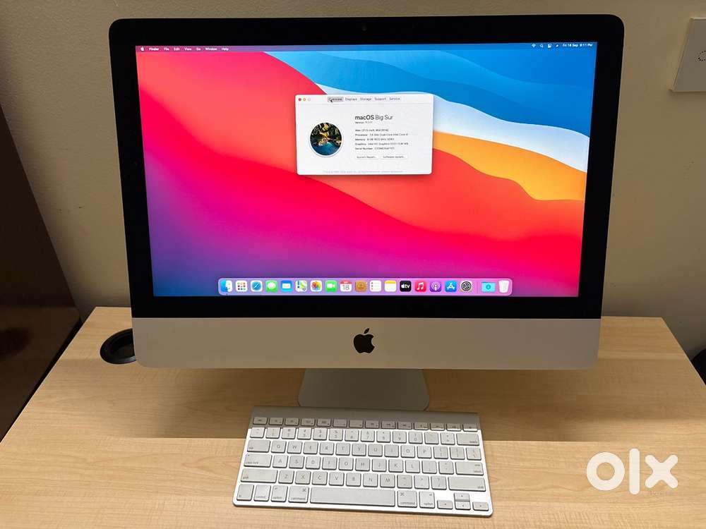 iMac 21.5 inch, 2014 model - i5 processor, 8 GB RAM, 500 GB HDD