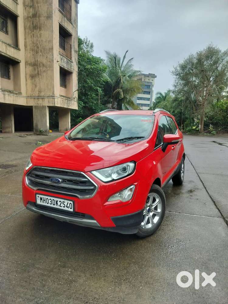 Ford Ecosport Titanium+ 1.5 Petrol At  Race Red  1st Owner