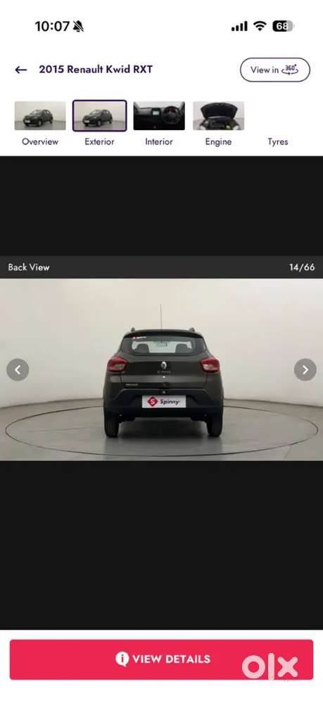 Renault Kwid 2015 Petrol Well Maintained