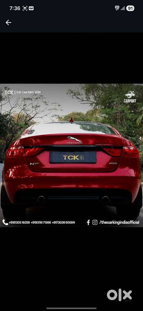 Jaguar Xf 2.0 Petrol Portfolio, 2018, Petrol