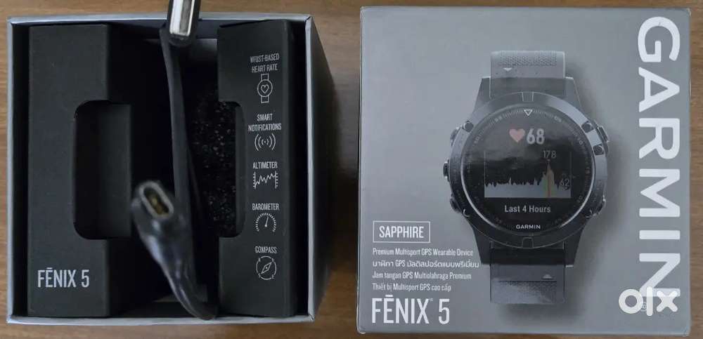 Garmin Gps Garmin Fenix Olx Garmin Fenix Sapphire Glass Watch