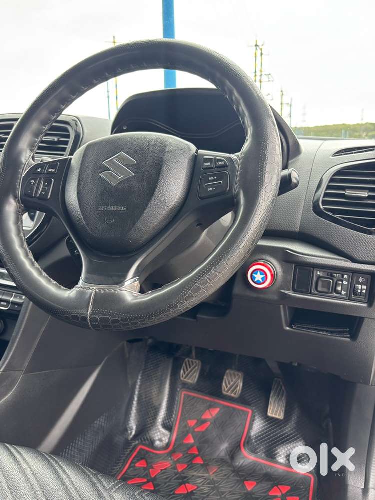 2021 Vitara Brezza Zxi (white)  1st Owner  38k Km  Mint
