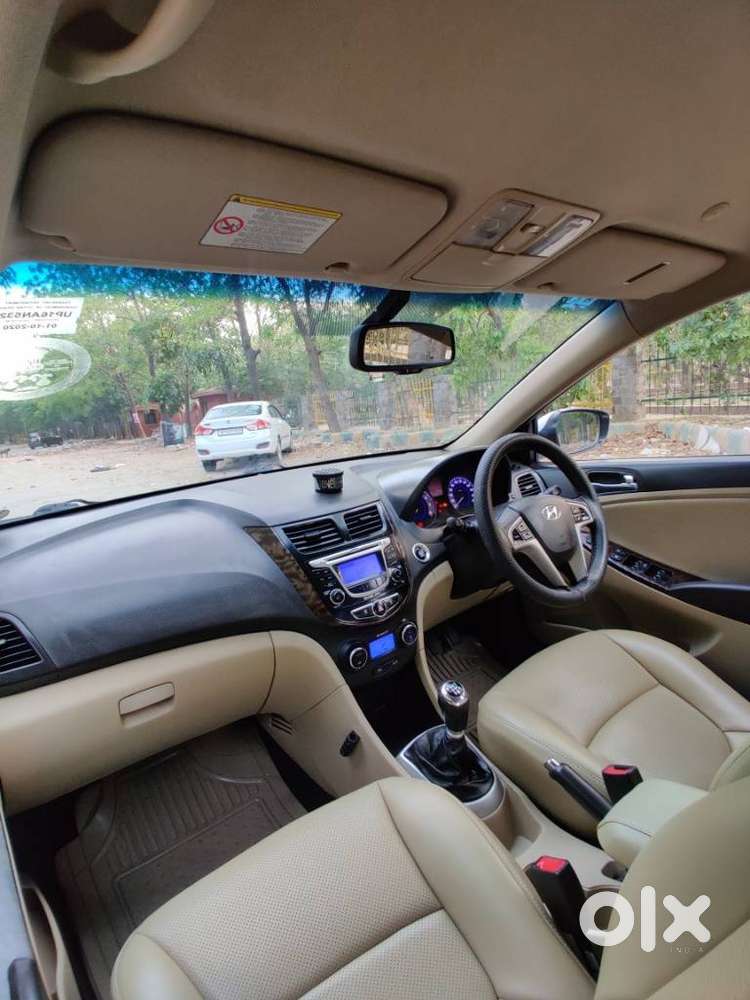 Hyundai Verna Fluidic 1.6 Vtvt Sx Opt, 2013, Petrol