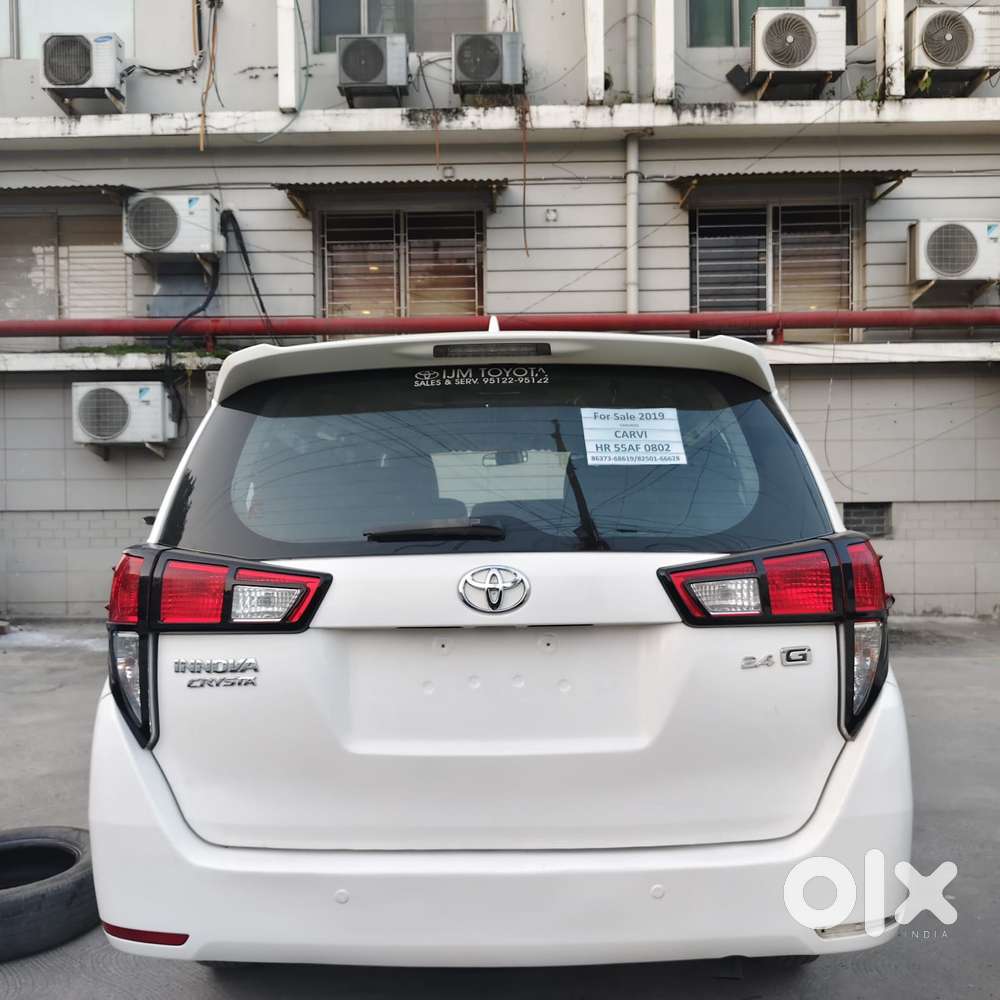 Toyota Innova Crysta 2.4 G Mt 8s, 2019, Diesel