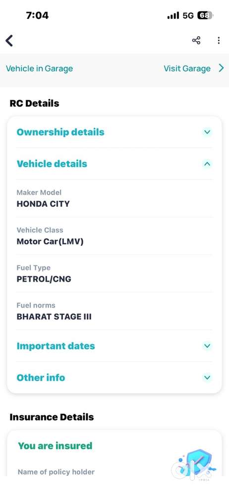 Honda City Hybrid 2008