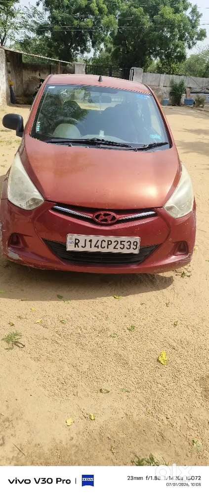 Hyundai Eon Lpg 2012 Puri Original Ladies Driven Car H  Ac Heater Ok H