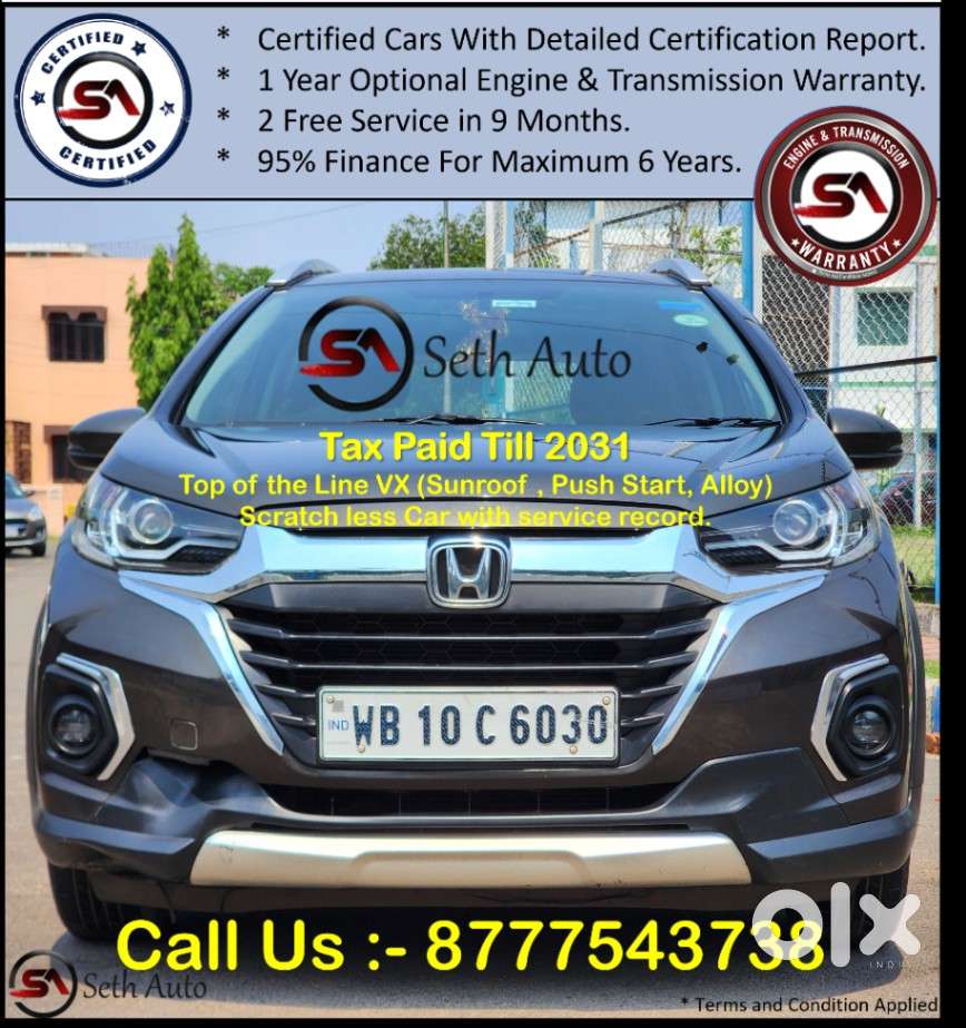 Honda Wr-v I-vtec Vx, 2021, Petrol