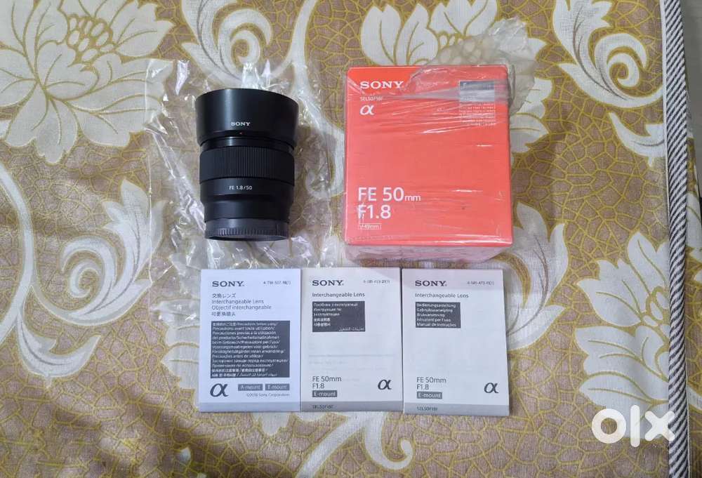 SONY FE 50MM F1.8 LENS FOR E MOUNT CAMERA 50 MM PRIME PORTRAIT