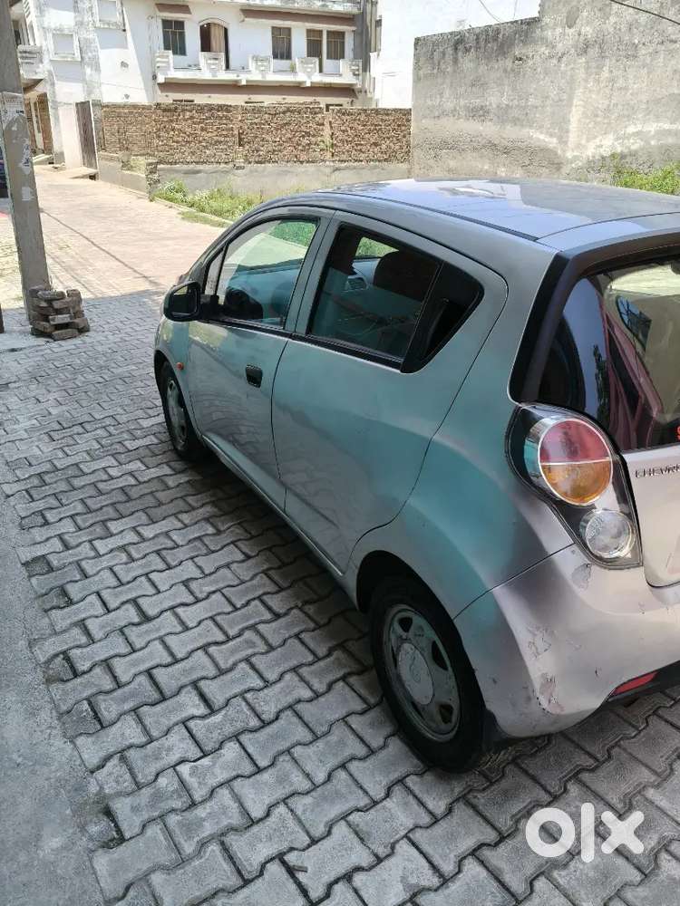 Chevrolet Beat Silver Color Cng