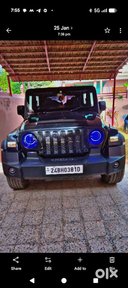 Mahindra Thar 3 Door Rwd Top Notch Condition