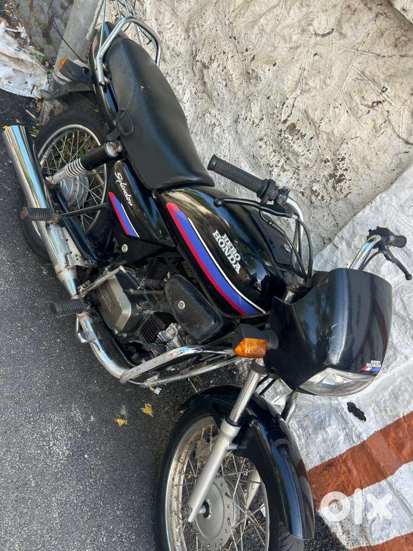 modified hero splendor bike