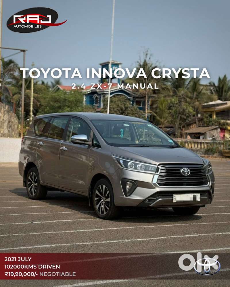 Toyota Innova Crysta [2020-ongoing] 2.4 Zx 7 Str, 2021, Diesel