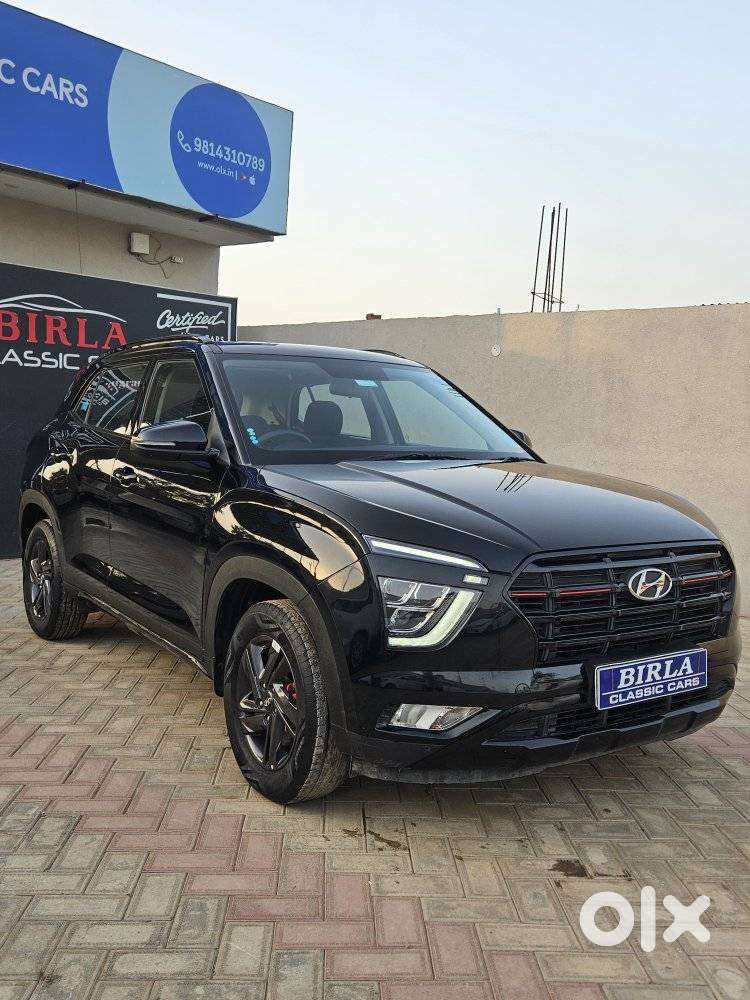 Hyundai Creta 1.5 S Plus Knight Petrol Dual Tone, 2023, Petrol