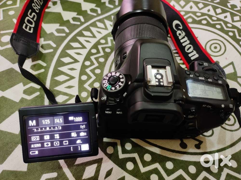 Cannon 80d Canon 80d Used Camera Canon 80D With 18-135mm