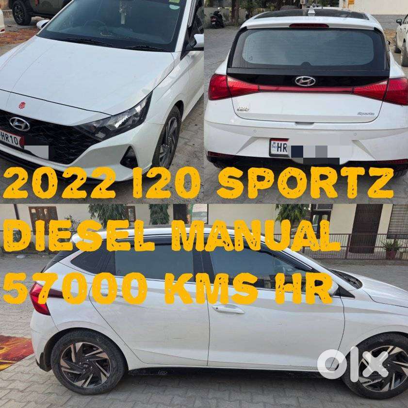 Hyundai I20 Sportz 1.2 Mt Dual Tone, 2022, Diesel
